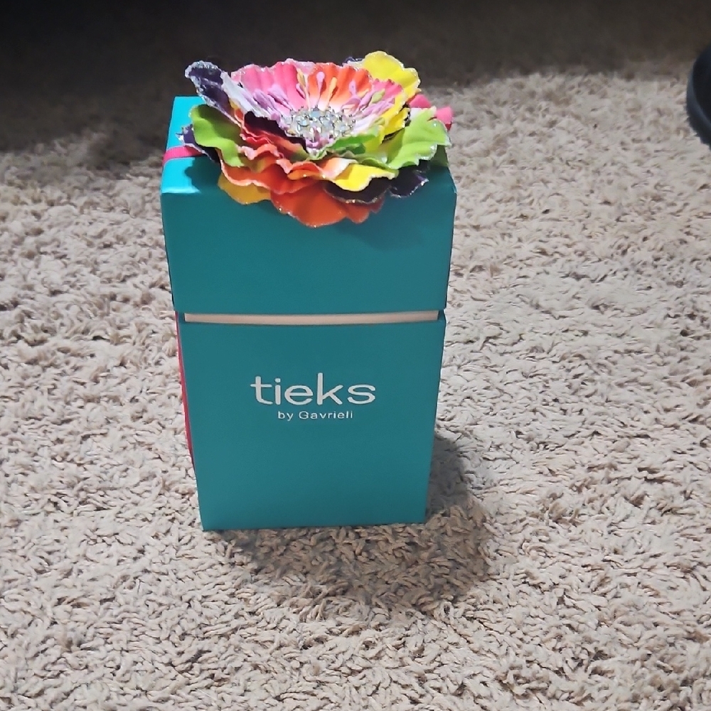 Tieks Multicolor Flower Embellished Flats
